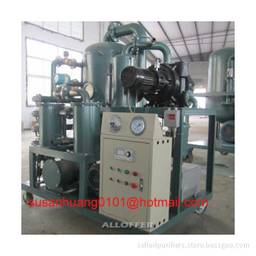 2 stage vacuum Transformer oil treatment and oil purification plant